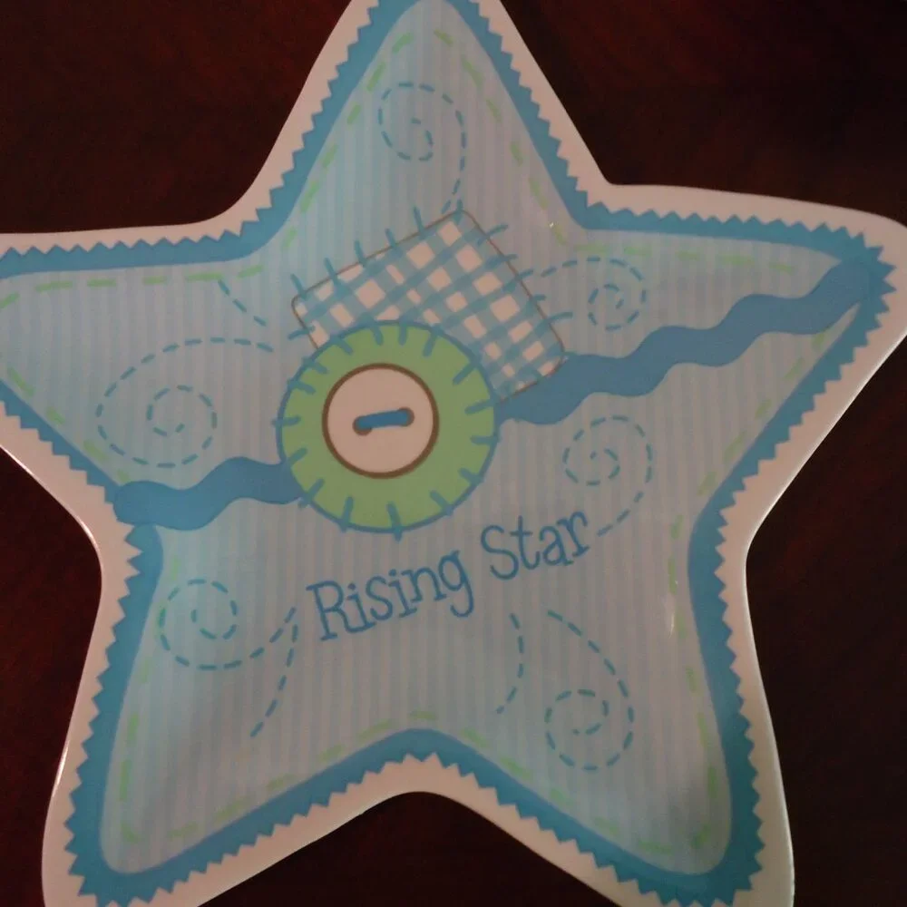 Enesco Melamine Dinnerware 5 Pieces RISING STAR